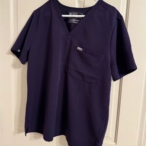 Figs purple jam xl Catrina scrub top